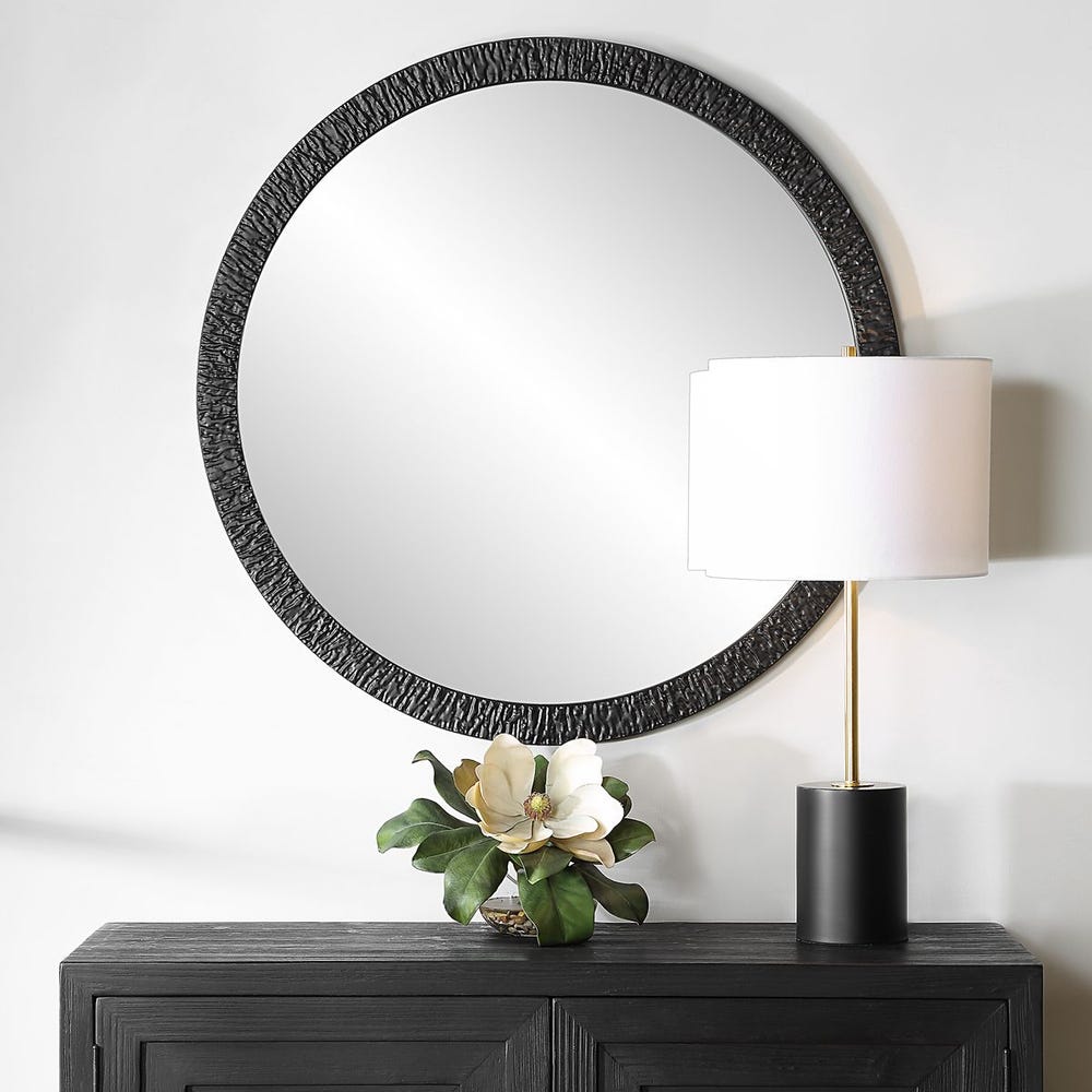 Cascia 34 in. Round Mirror