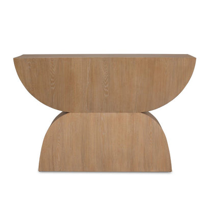 Laurein 52 in. Oak Veneer Console Table