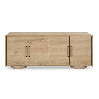 Amendola 79 in. Oak Wood Cabinet