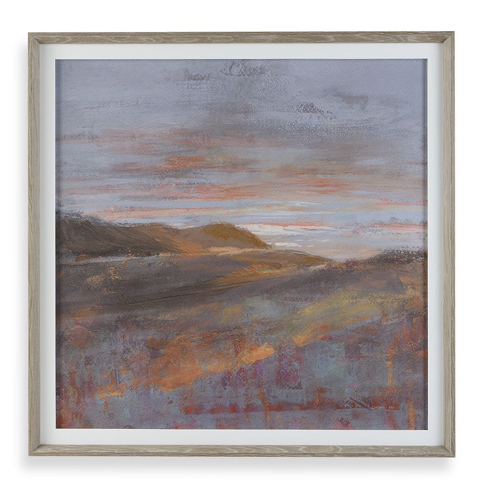 Verdant Vista 49 in. Framed Print