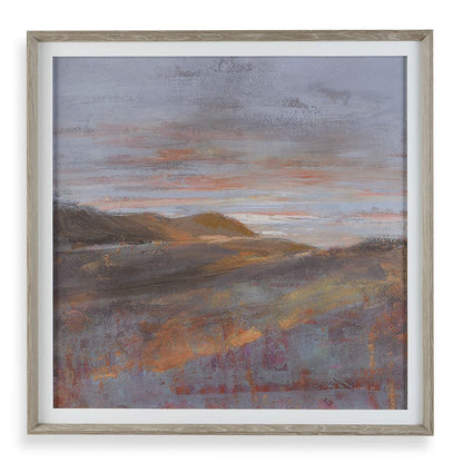 Verdant Vista 49 in. Framed Print