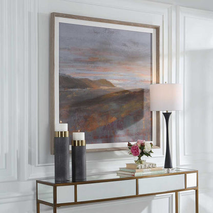 Verdant Vista 49 in. Framed Print