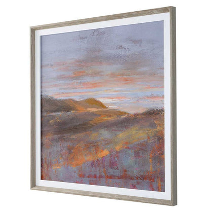Verdant Vista 49 in. Framed Print