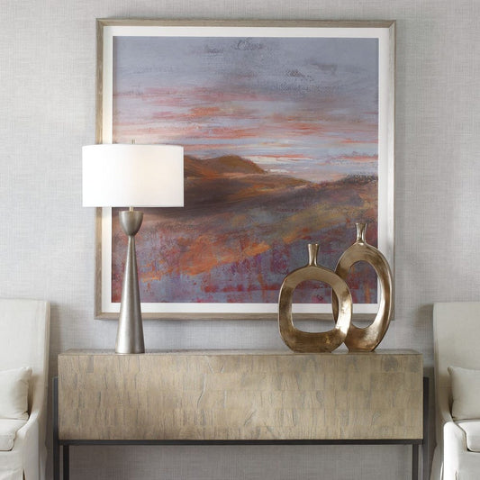 Verdant Vista 49 in. Framed Print