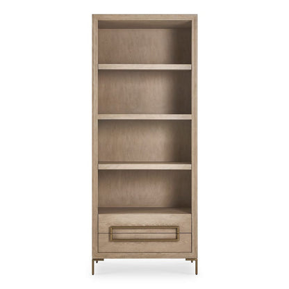 Reghena 88 in. Oak Veneer Etagere