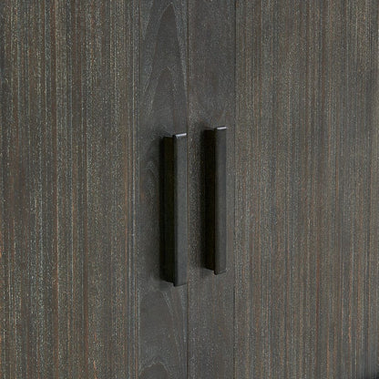 Pomonte 56 in. Acacia and Poplar Wood Cabinet