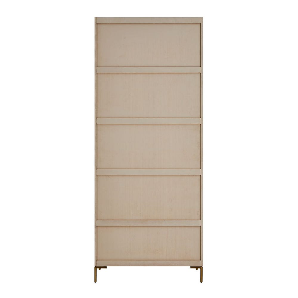 Reghena 88 in. Oak Veneer Etagere