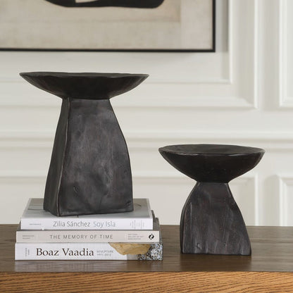 Castanea Pedestal Bowl - Set of 2