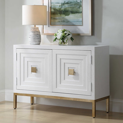 Manna 43 in. Fir Wood Accent Cabinet