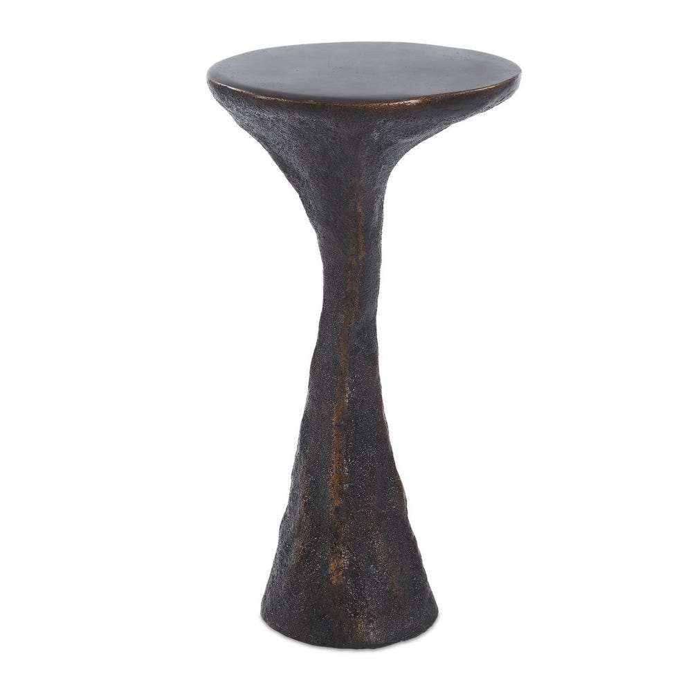 Taureana 22 in. Concrete Outdoor Accent Table