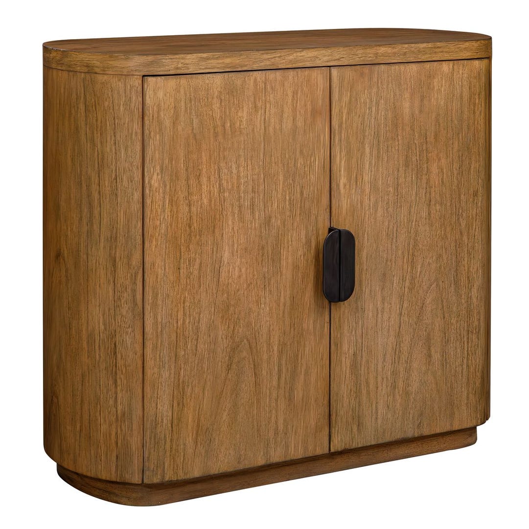 Rombiolo 28 in. Mindi Wood Cabinet