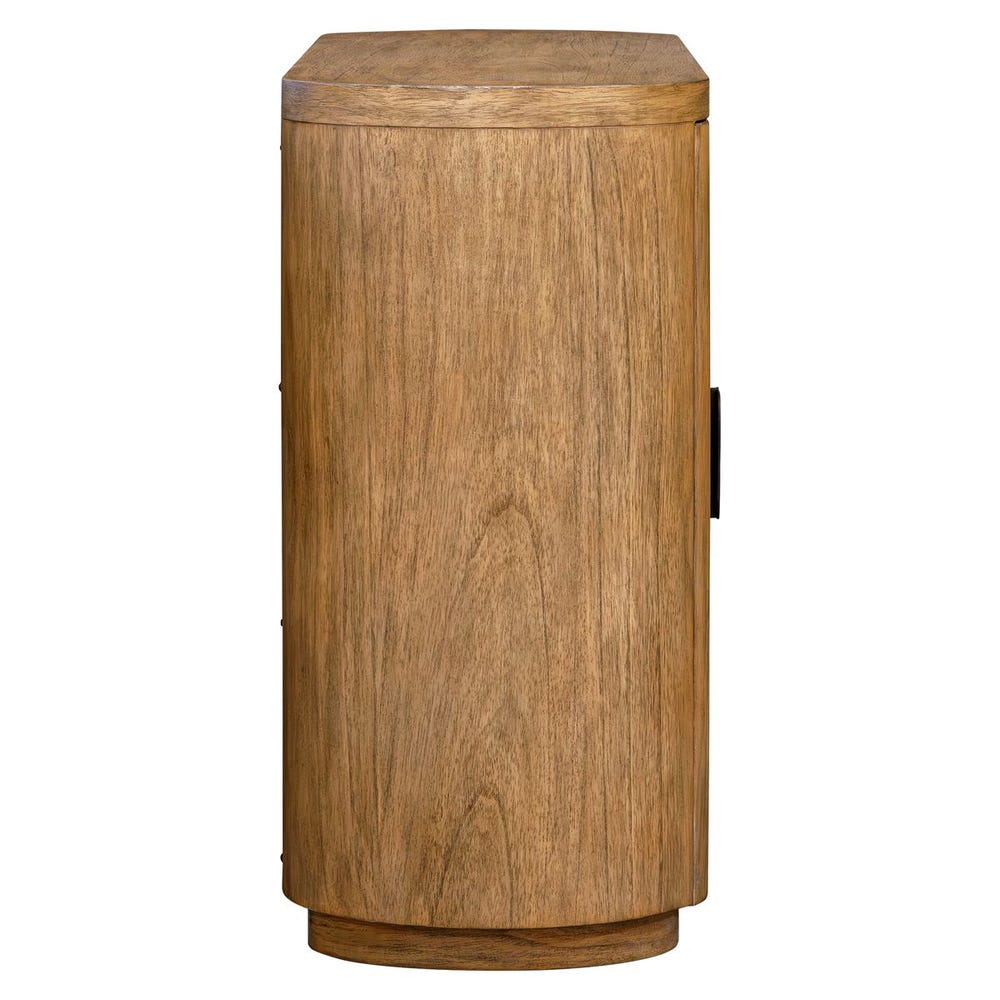 Rombiolo 28 in. Mindi Wood Cabinet