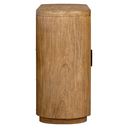 Rombiolo 28 in. Mindi Wood Cabinet