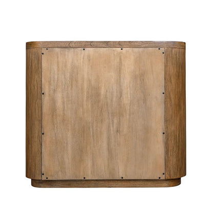 Rombiolo 28 in. Mindi Wood Cabinet