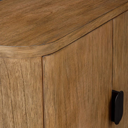 Rombiolo 28 in. Mindi Wood Cabinet