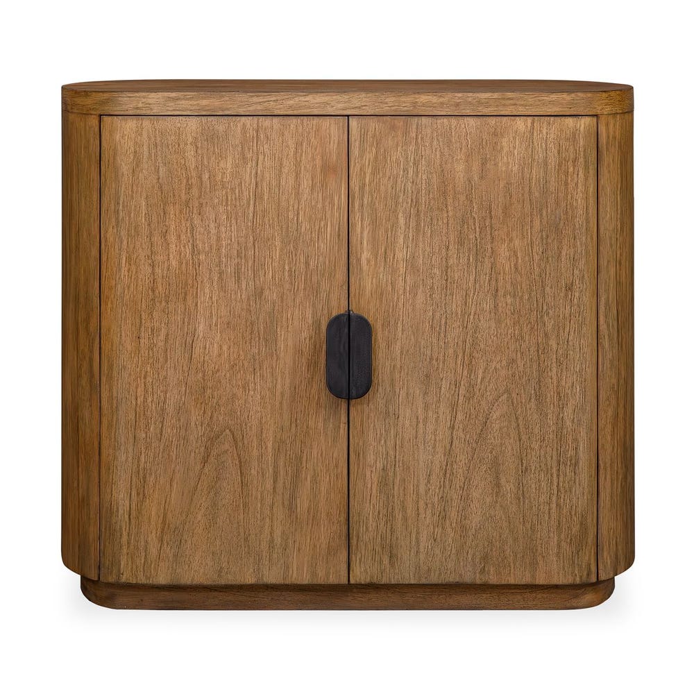 Rombiolo 28 in. Mindi Wood Cabinet