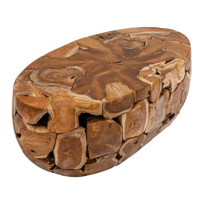 Brigida 48 in. Solid Teak Outdoor Coffee Table
