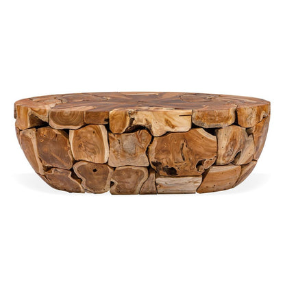 Brigida 48 in. Solid Teak Outdoor Coffee Table