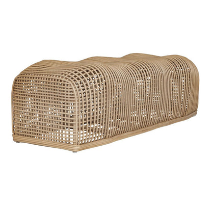 Adelfia Rattan Bench