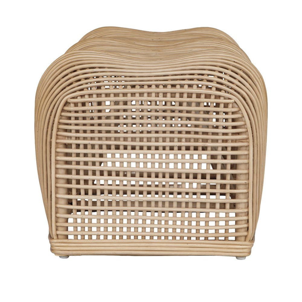 Adelfia Rattan Bench