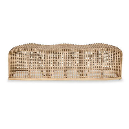 Adelfia Rattan Bench