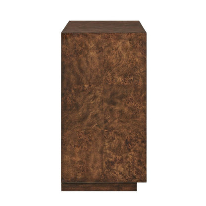 Sempione 36 in. Mappa Burl Veneer Cabinet