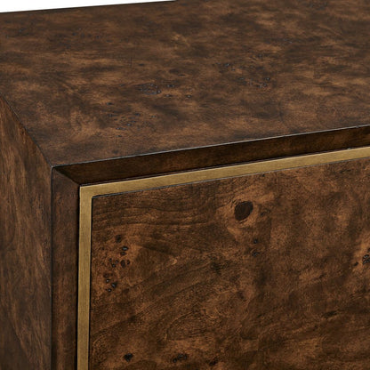 Sempione 36 in. Mappa Burl Veneer Cabinet