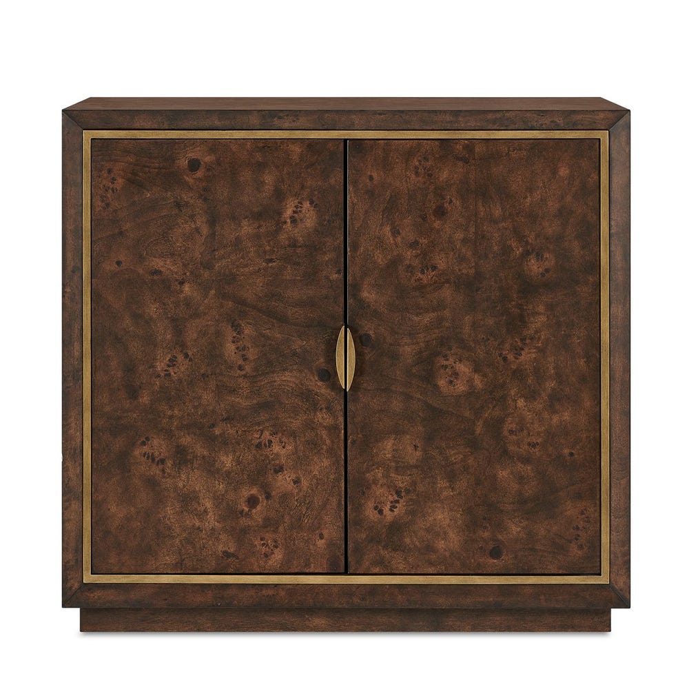 Sempione 36 in. Mappa Burl Veneer Cabinet