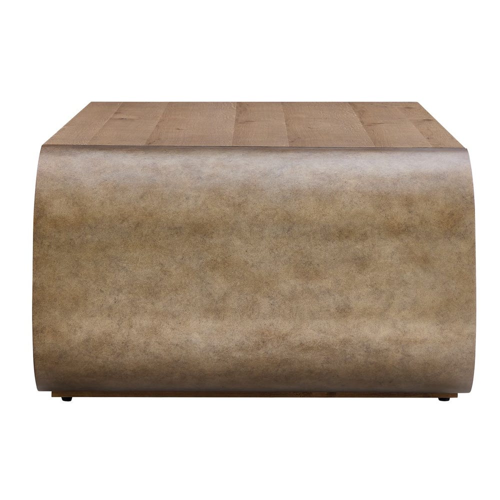 Merlo 55 in. Oak Veneer Coffee Table