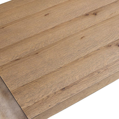 Merlo 55 in. Oak Veneer Coffee Table