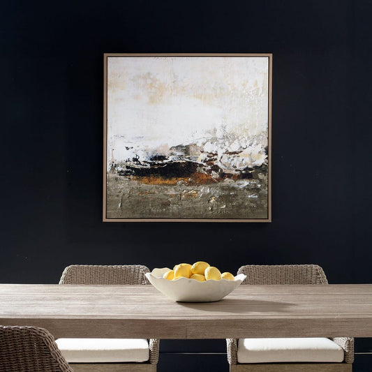 Woodland Ember 38 in. Framed Canvas