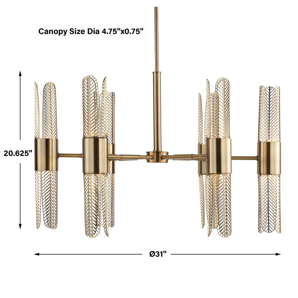 Planeil 31 in. Chandelier