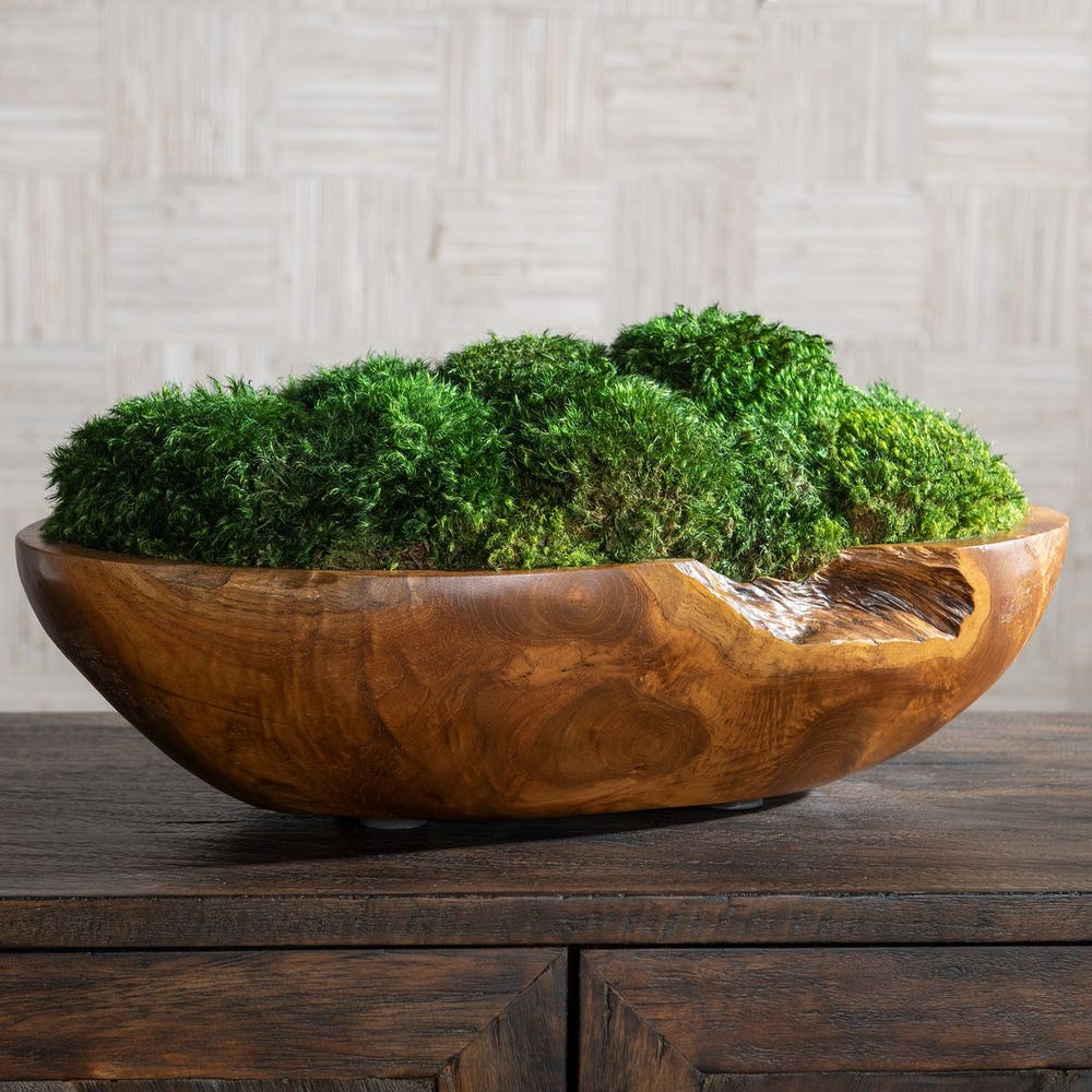 Moss 19 in. Centerpiece