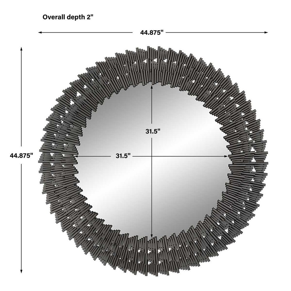 Iron Border 45 in. Mirror