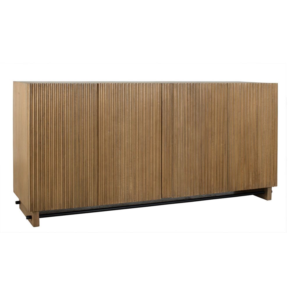 Caprara 64 in. Mindi Veneer Cabinet
