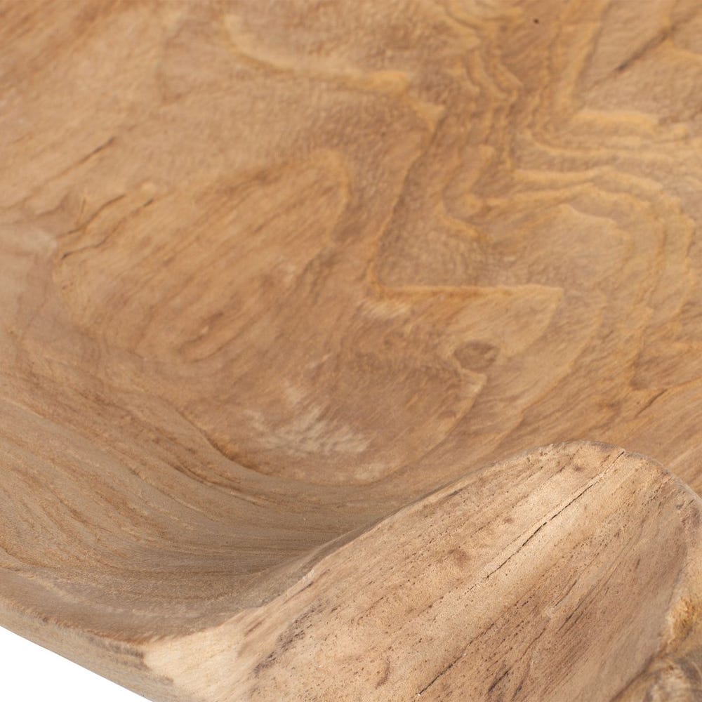 Morino Teak Wood Outdoor Bowl