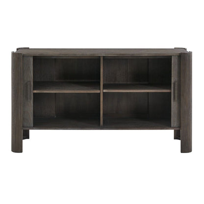 Pomonte 56 in. Acacia and Poplar Wood Cabinet