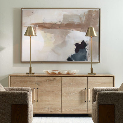 Ethereal Burst 63 in. Framed Canvas