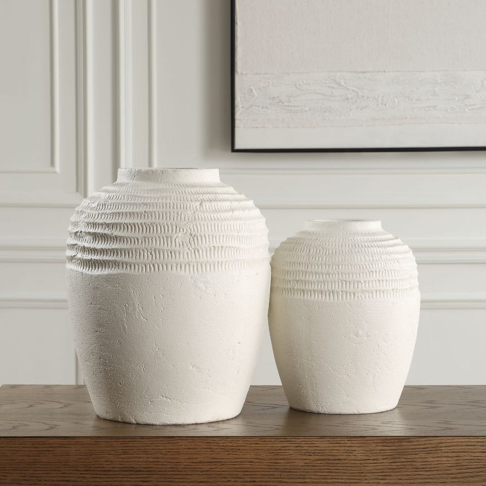 Avelengo Ceramic Vase -  Set of 2