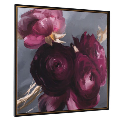Blossom Nocturne 51 in. Framed Canvas