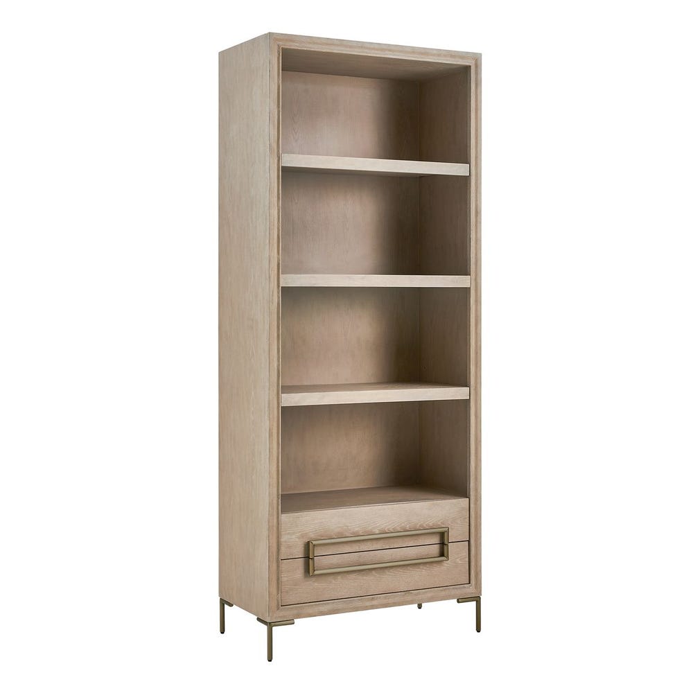 Reghena 88 in. Oak Veneer Etagere