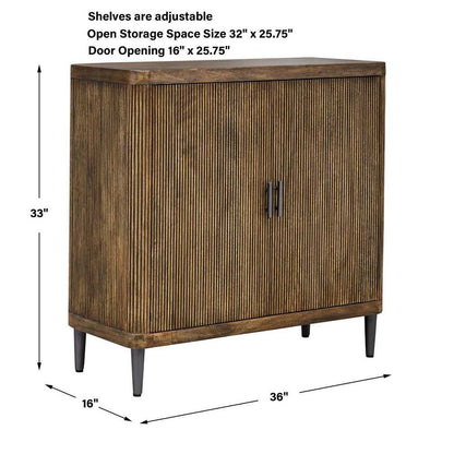 Massa 36 in. Mango Wood Cabinet