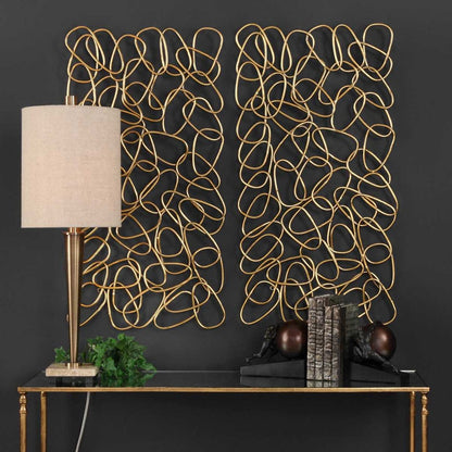 Cerreto 38 in. Metal Wall Decor