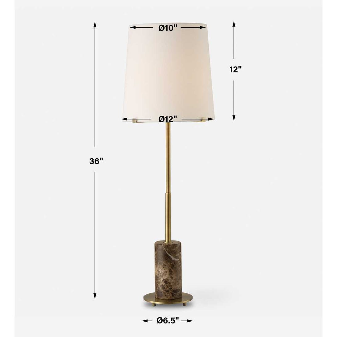 Varese Marble Base Table Lamp