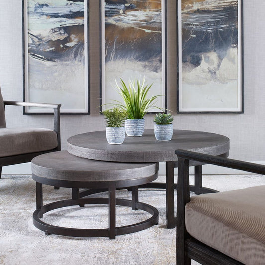 Angelo 43 in. Nesting Coffee Table - Set of 2