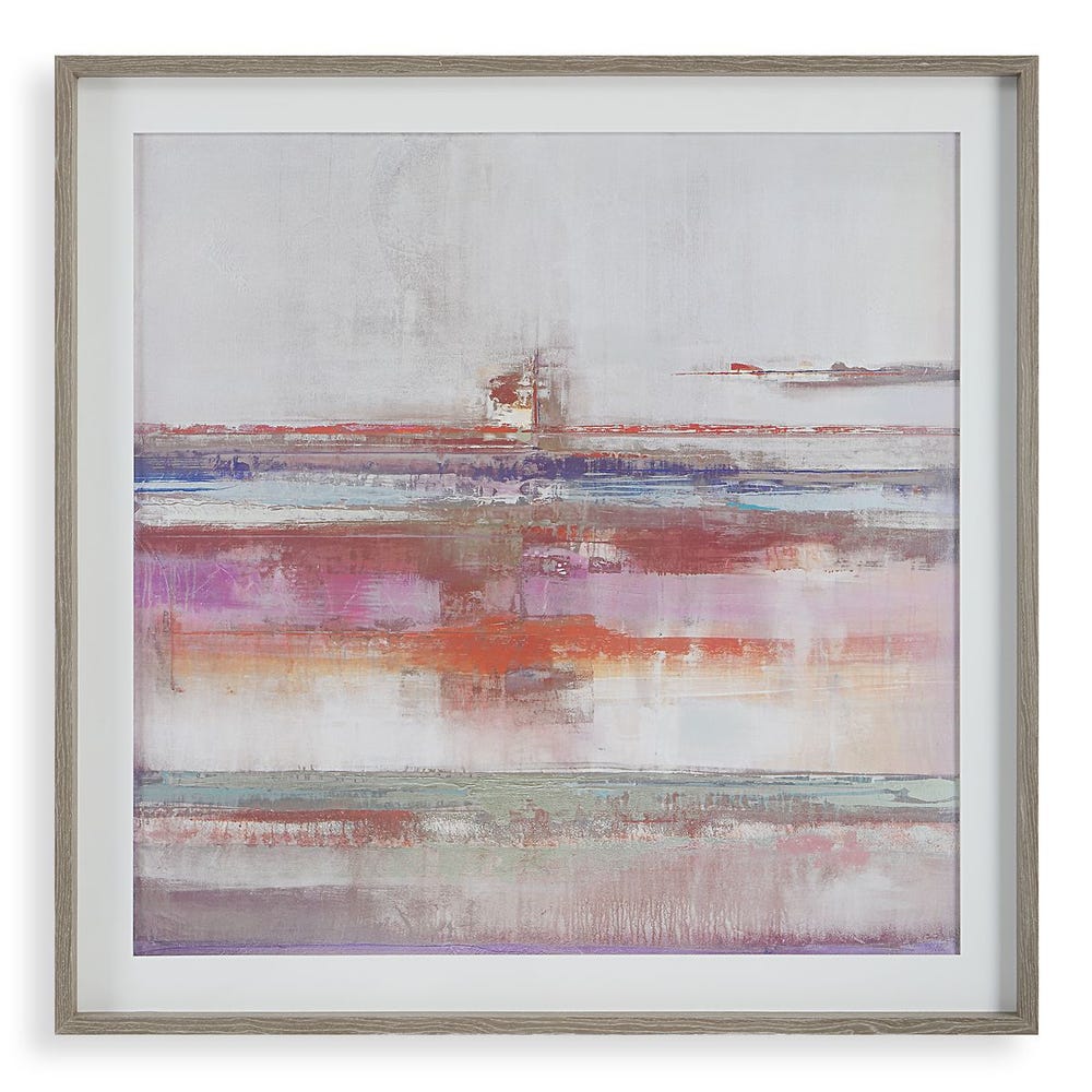 Intersections 56 in. Framed Print