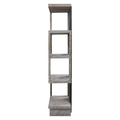 Caprile 80 in. Elm Veneer Etagere