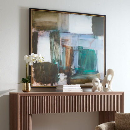 Celestial Tides 55 in. Framed Canvas