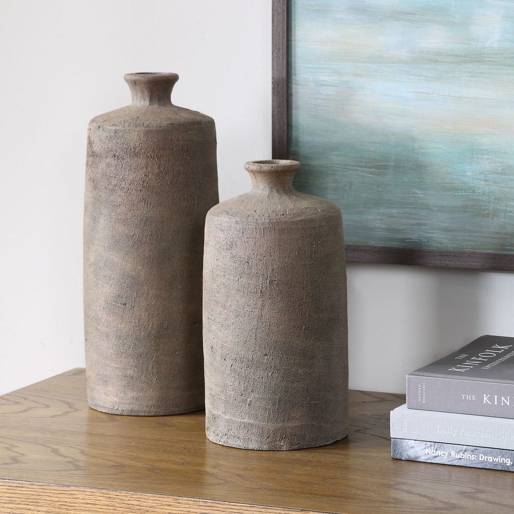 Lagrange Clay Vases - Set of 2