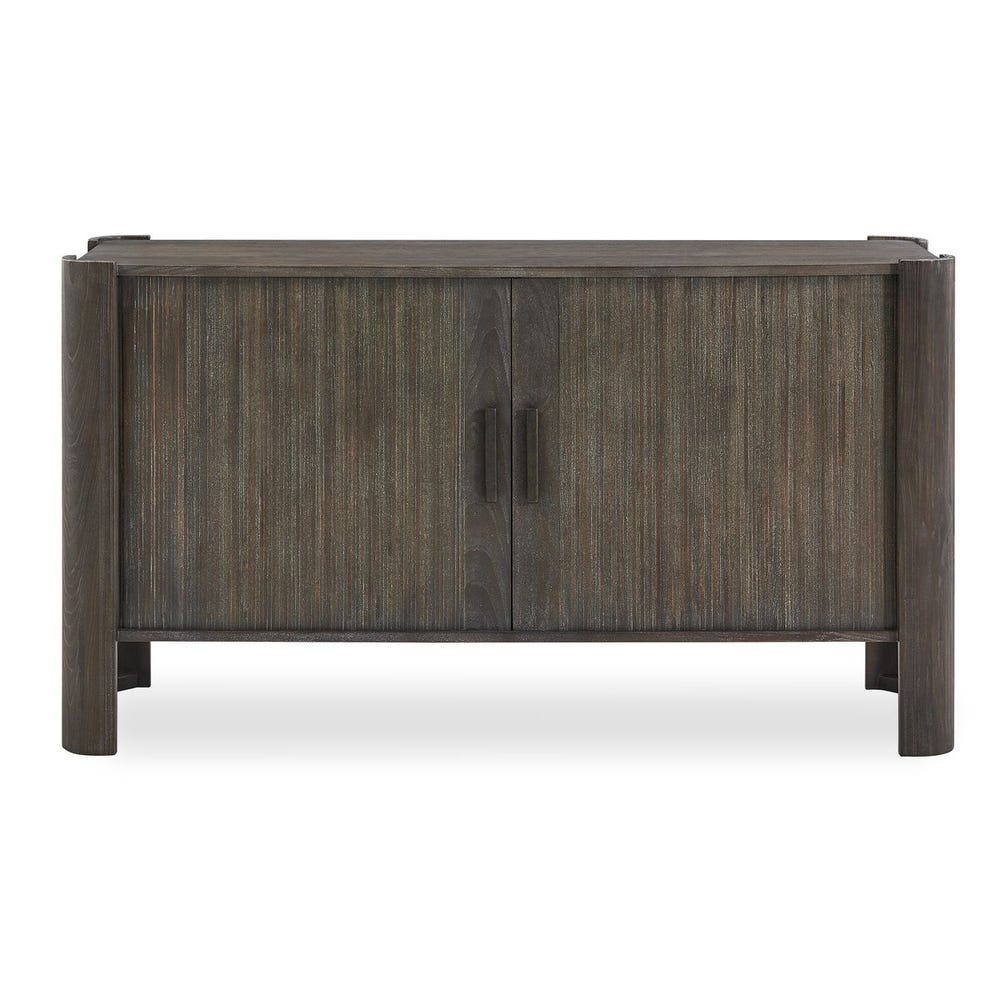 Pomonte 56 in. Acacia and Poplar Wood Cabinet